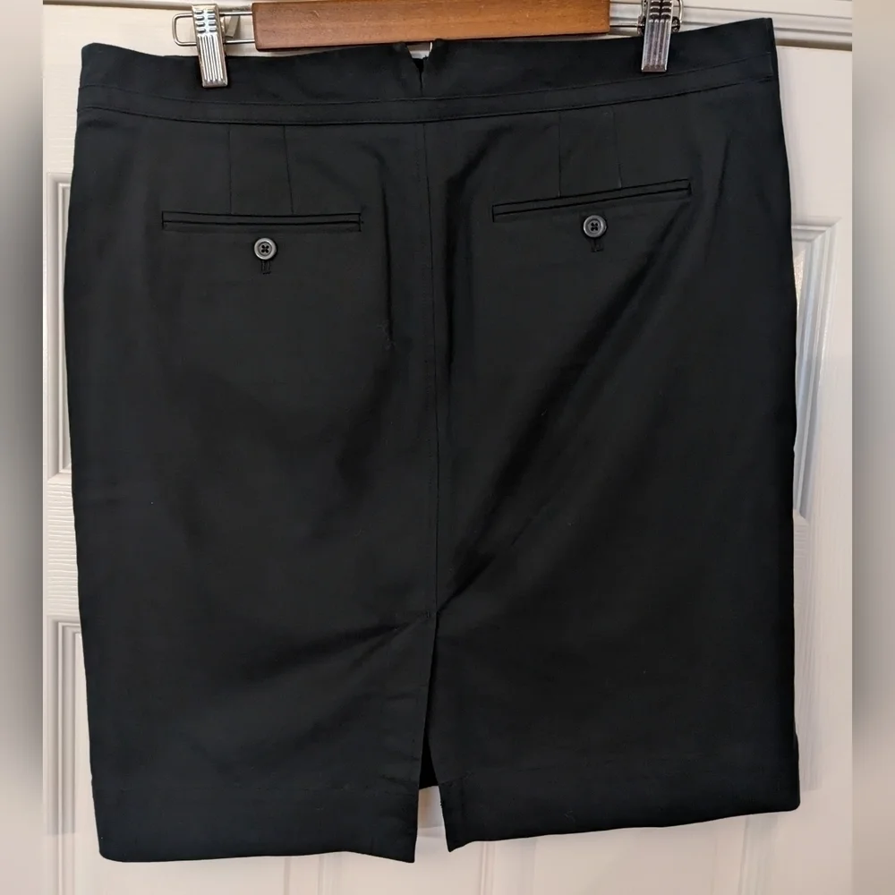 GAP Button Stretch Pencil Skirt